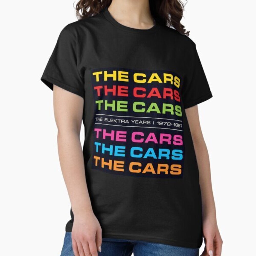 Cars Band T-Shirts Black